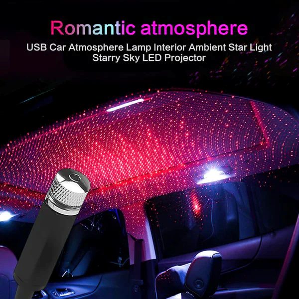 USB Galaxy Star Projector Light