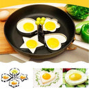 Stainless Steel Egg Shaper Pack of 4