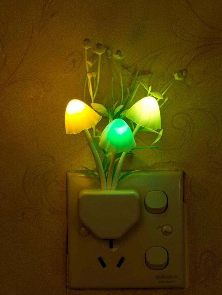 Flower Mushroom Glow Lamp