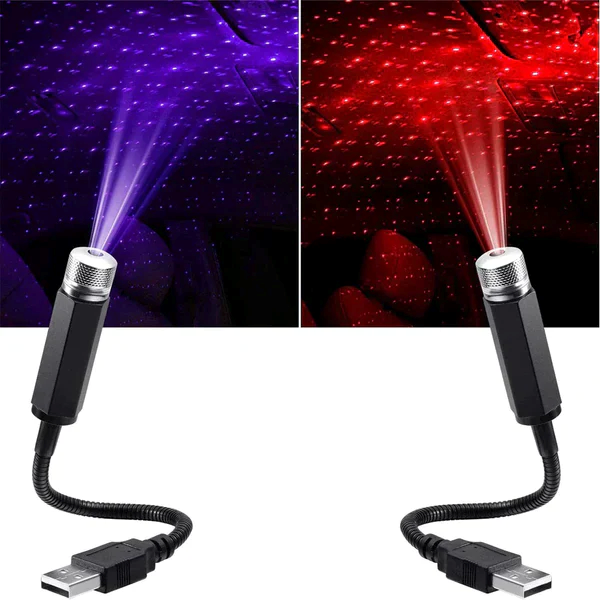 USB Galaxy Star Projector Light