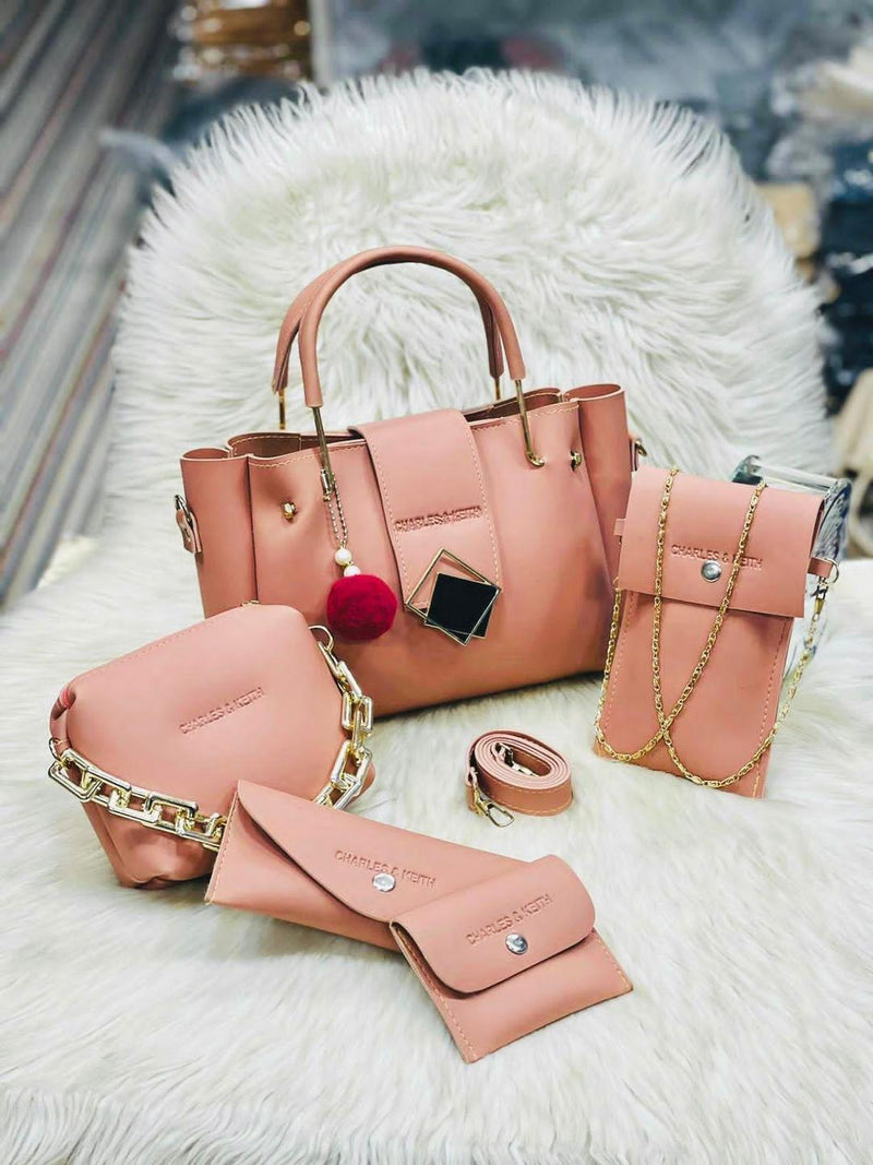 5 Pieces Ladies Hand Bag