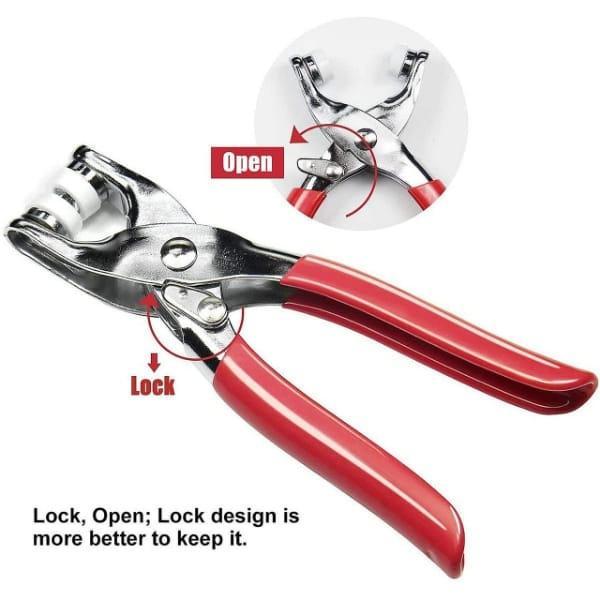 Pliers Button Press Tool For All Cloths With Free Buttons