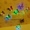 6 LED Butterfly Night Lamps