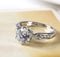 Cubic Zirconia Adjustable Ring