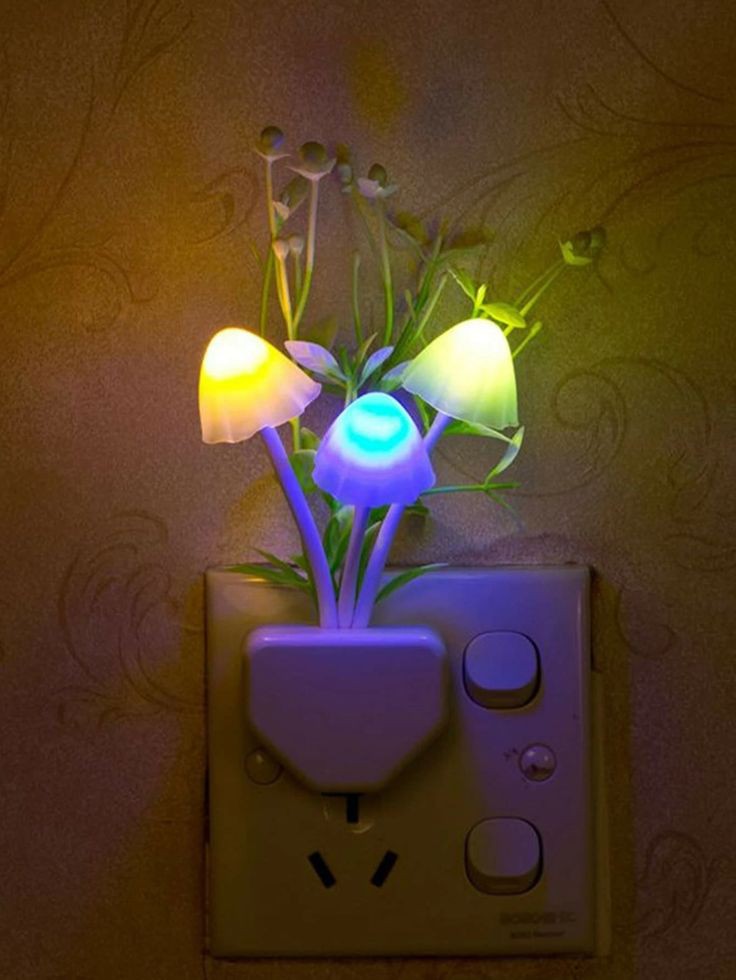 Flower Mushroom Glow Lamp