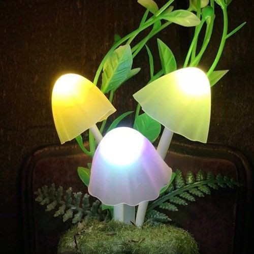 Flower Mushroom Glow Lamp