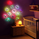 6 LED Butterfly Night Lamps