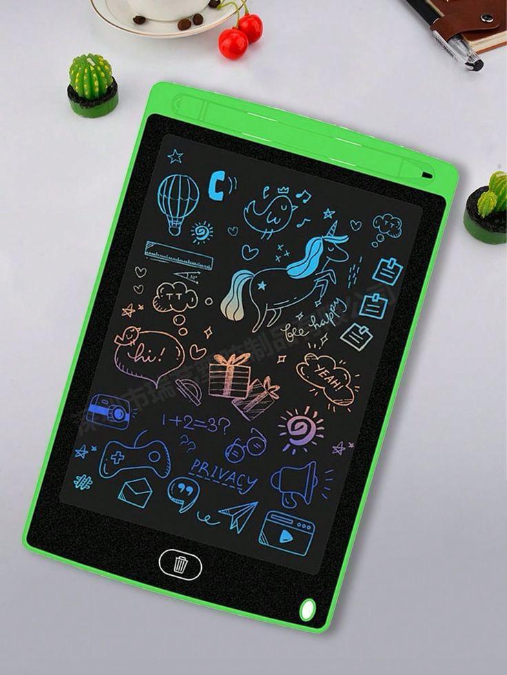 LCD Writing Tablet With Digital Pen For Kids  Eraseable Digital Drawing Doodling Pad For Kids